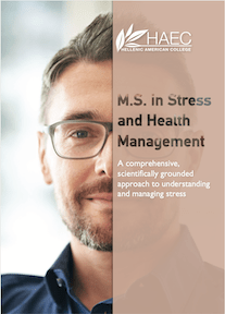 The M.S. in Stress and Health Management (MSSHM) Flyer
