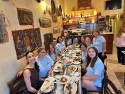 Students and faculty during Study Abroad activities in Athens and across Greece