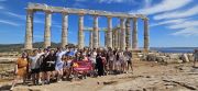 Students and faculty during Study Abroad activities in Athens and across Greece